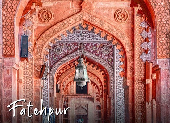 visita alla città di Fatehpur India