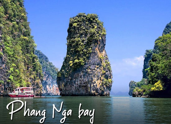 hong e lagune Phang Nga Thailandia