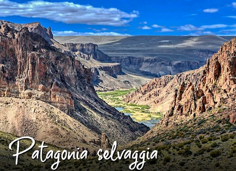 monti e valli della patagonia