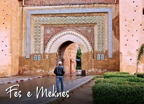 Porta Bab Khemis di Meknes
