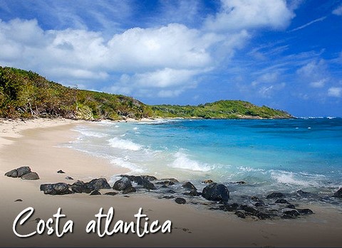 spiaggia atlantica della Martinica
