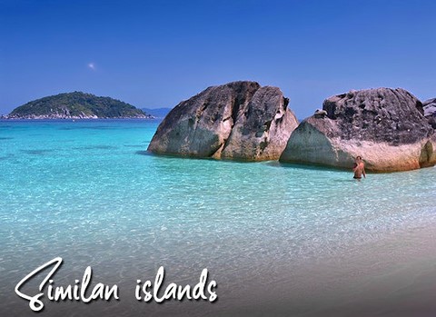 spiaggia alla Similan islands