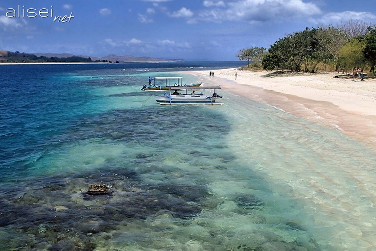 Lombok ; la splendida spiaggia Gili Rengit
