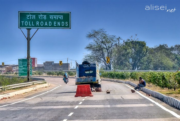 sulle autostrade dell'India