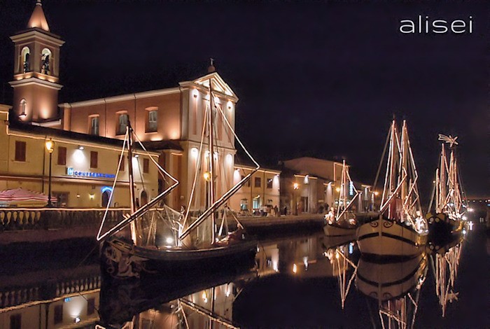 porto canale con Museo della Marineria