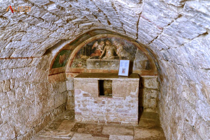 cripta della Cappella Carolingia