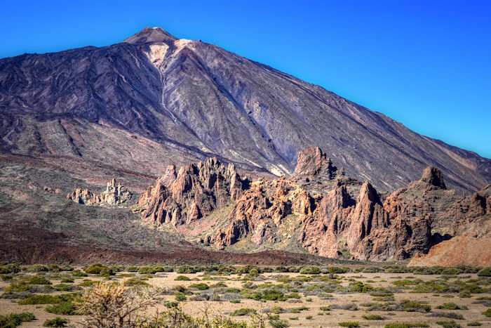 "La Catedral" con il Teide
