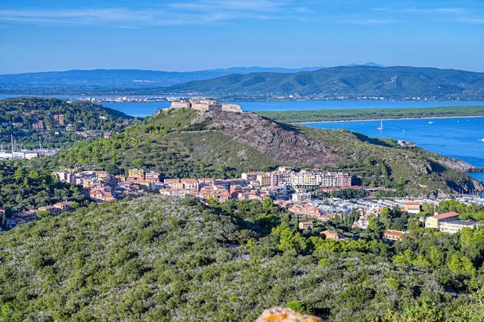 Panorama su Porto Ercole