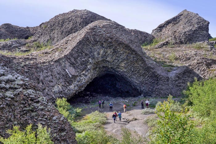 roccia chiamata chiesa di Hljodaklettar