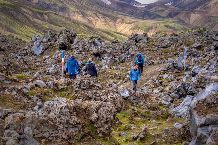 sentiero Landmannalaugar