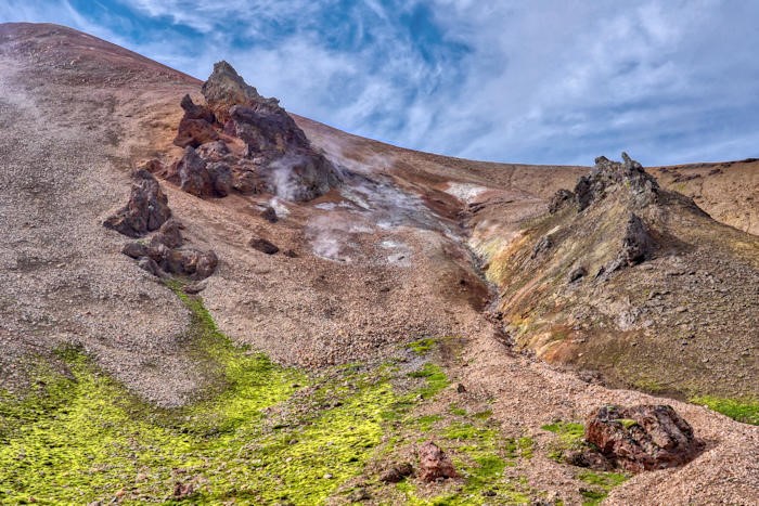 fumarole vulcano Brennisteinsalda