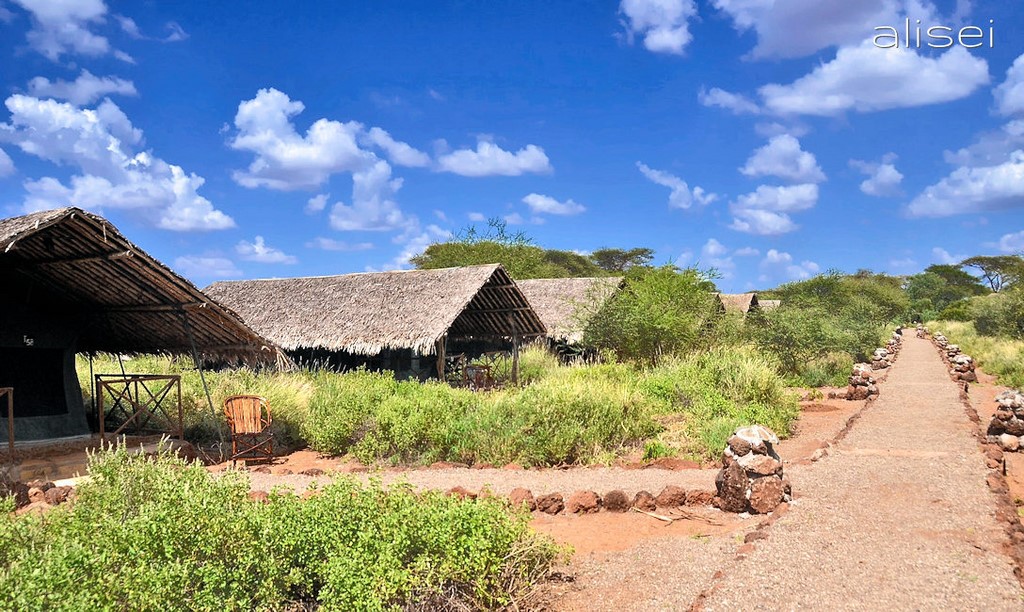 Campo tendato di Kibo Kenya