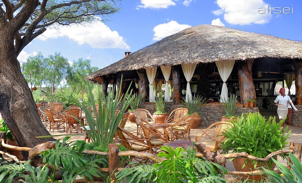 Angolo bar del campo tendato Kibo