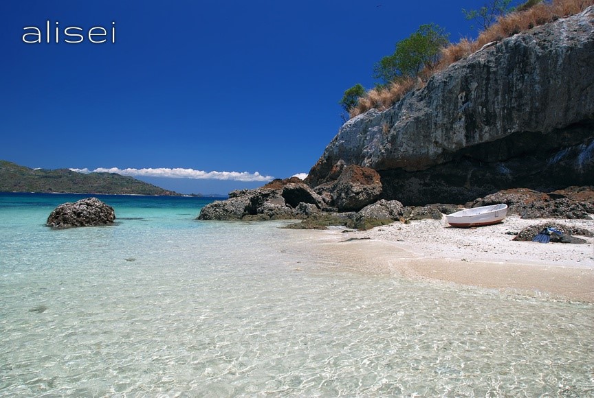 la spiaggia di  nosy du manoir madagascar