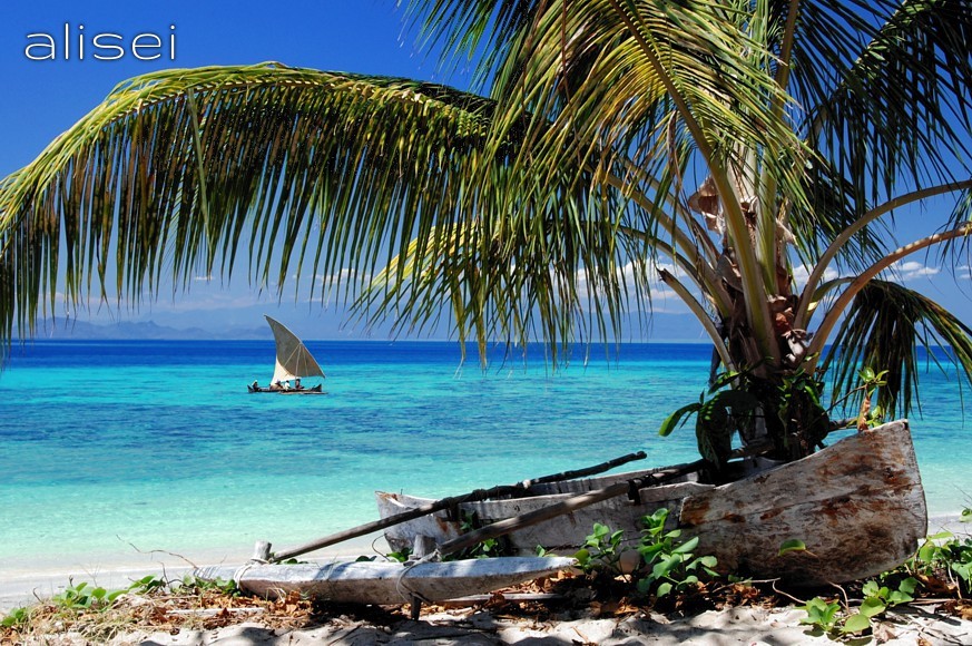 Scorcio sulla spiaggia di ​Nosy Tanikely
