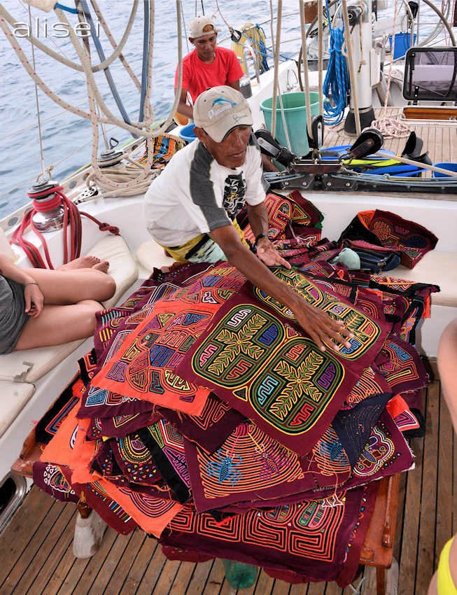 venancio e le molas di San Blas
