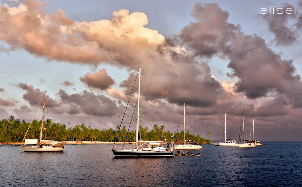 Banedup San Blas, la baia al tramonto