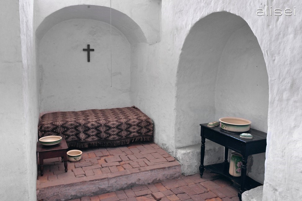 monastero santa catalna camera da letto