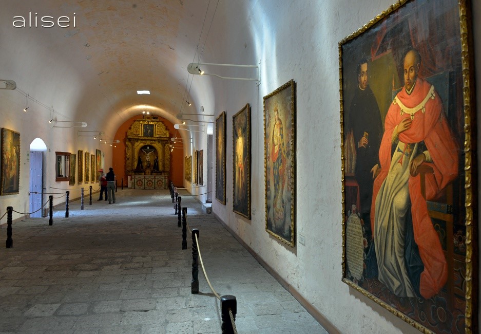 pinacoteca interna monastero santa catalina