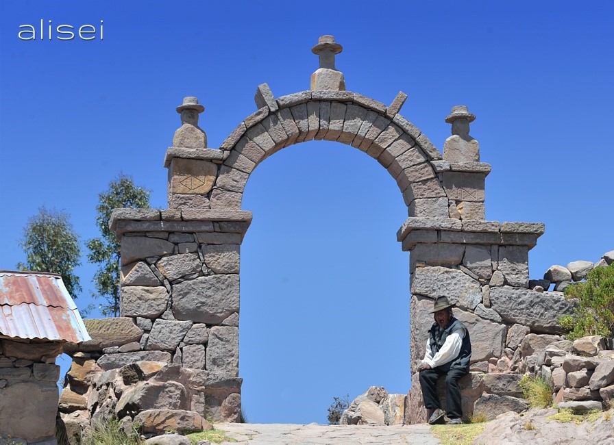 Taquile isola del lago titicaca