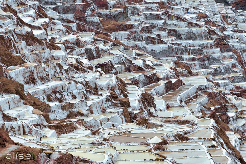 panoramica sulle saline di maras