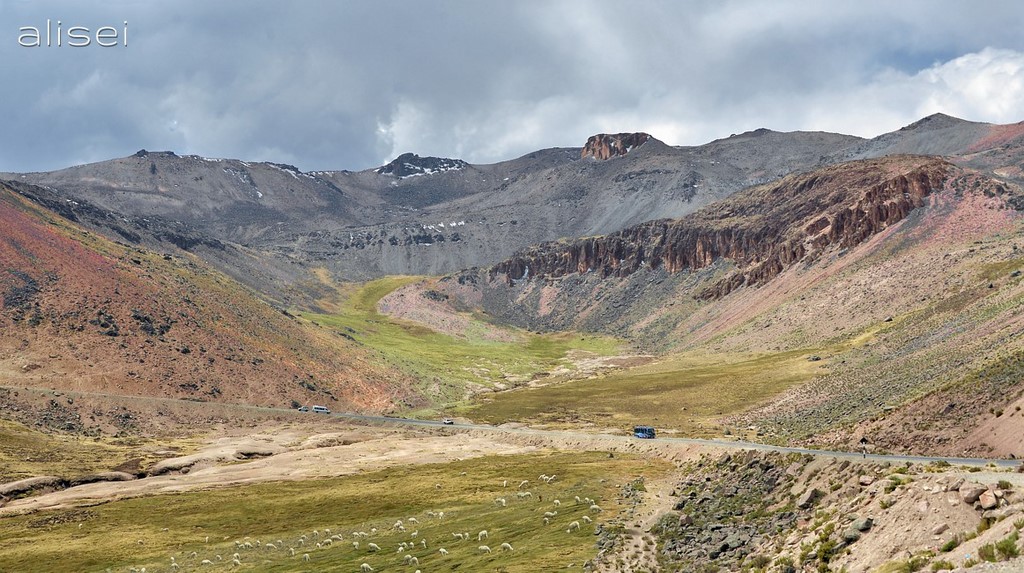 panorama montano del Perù