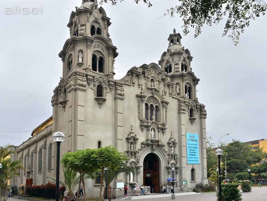 chiesa quartiere miraflores lima