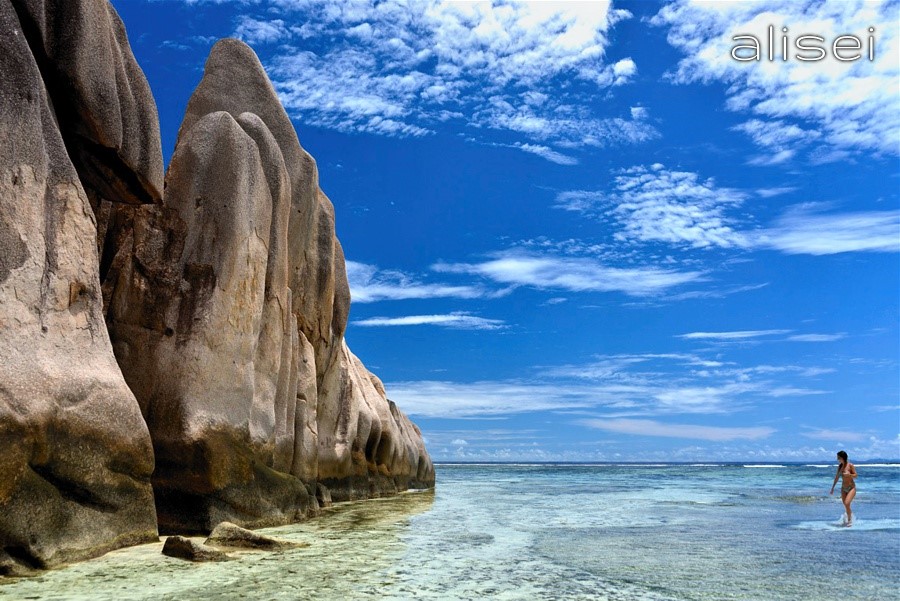 La Digue - Anse la Source a Jean