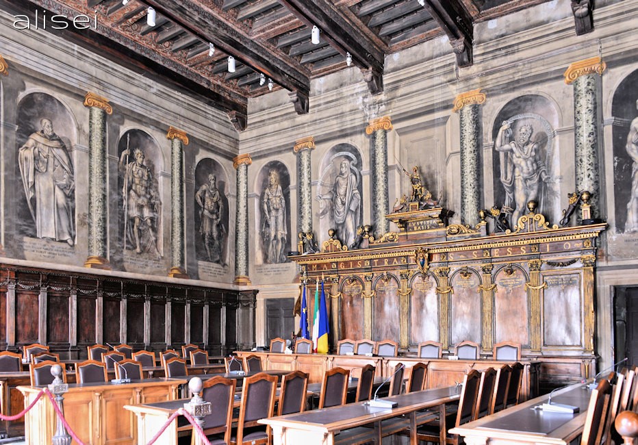 sala consigliare palazzo dei Priori