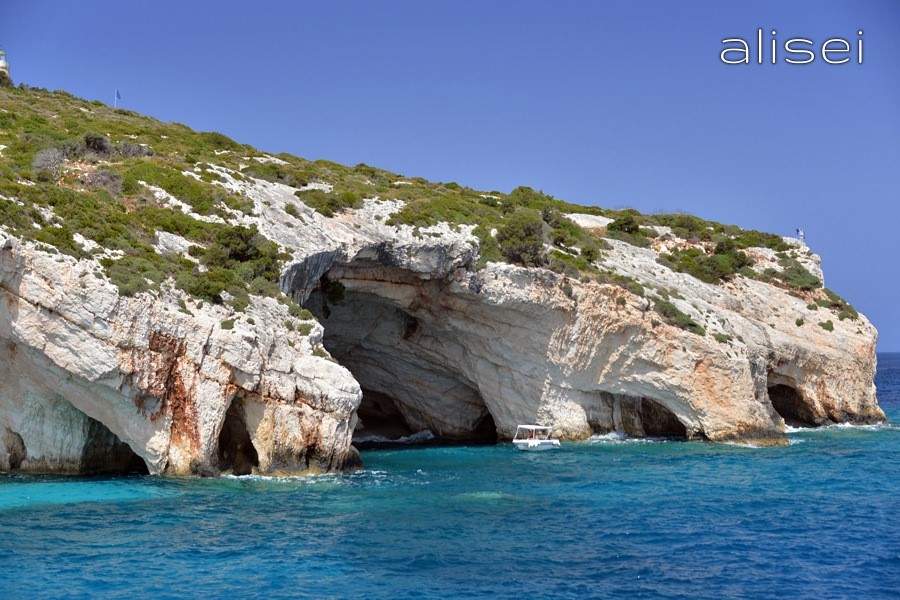Zante, grotte a mare