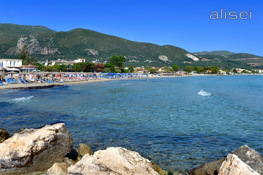 Alykes, spiaggia