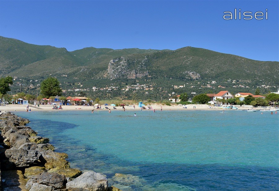 Alykes, altro tratto di spiaggia