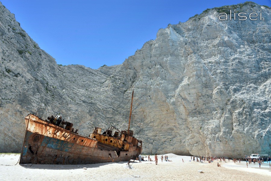 scorcio spiaggia del naufragio