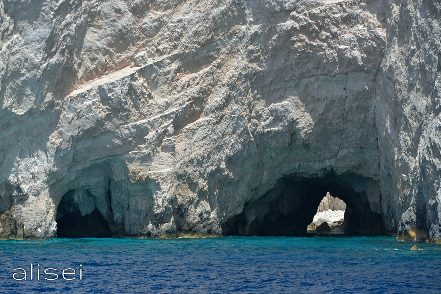 Zante, grotte e lagune interne