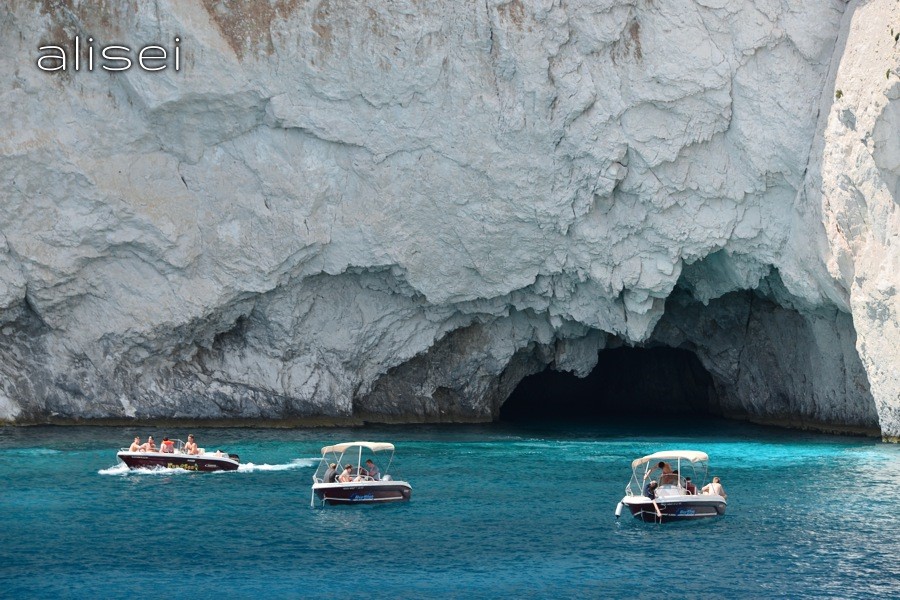 Zante, insenatura con acque trasparenti
