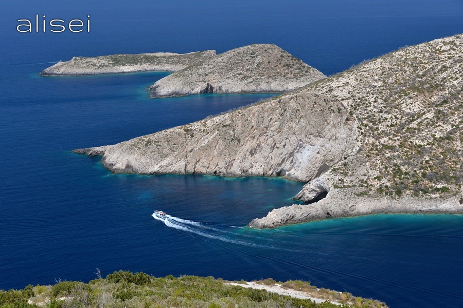Zante, ritaglio di Porto Vromi