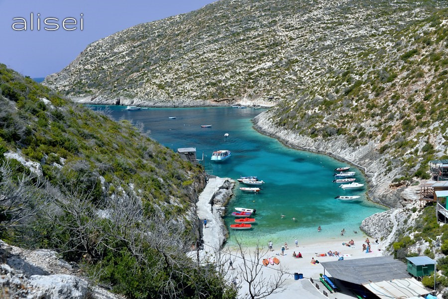 Zante, piccola spiaggia di Porto Vromi