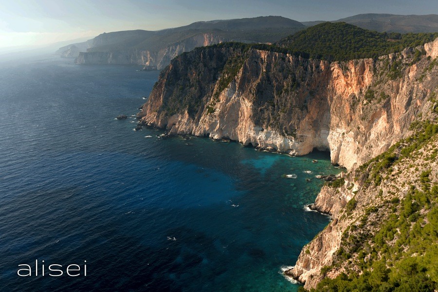 Zante, Porto Schizo al tramonto