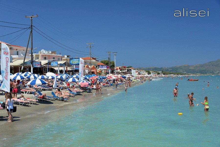 Laganas Tratto Di Spiaggia