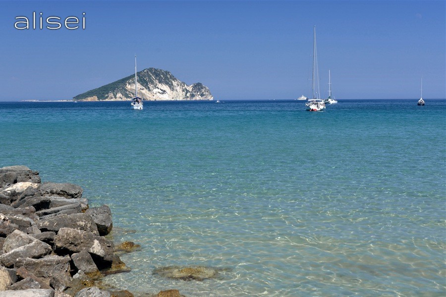 Zante, veduta da Keri beach