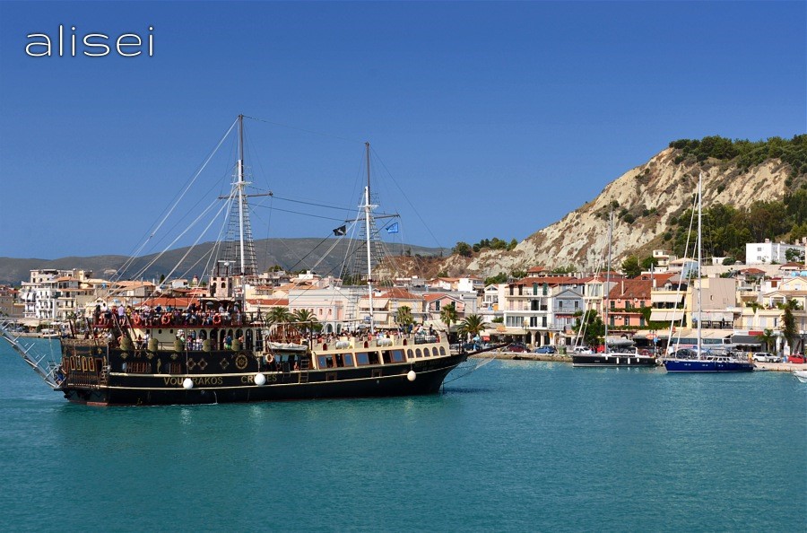 Zante città, porto escursioni