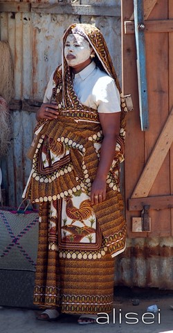 tradizionale trucco malgascio 