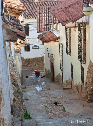 scalinata san blas cusco