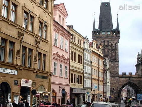 Via principale della Città Piccola Praga