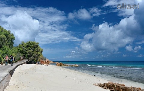 Seychelles - spiaggia di ​Anse Gaulettes