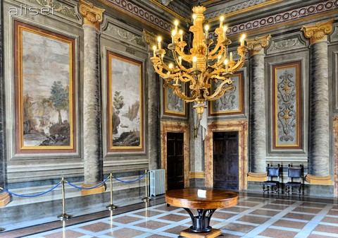 stanza interna palazzo dei Priori Viterbo