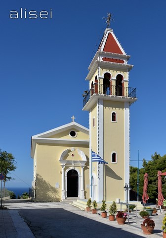 Zante città, chiesa del borgo del castello