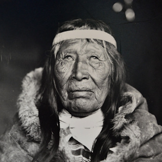 I Tehuelche — fotografia storica, museo di El Calafate