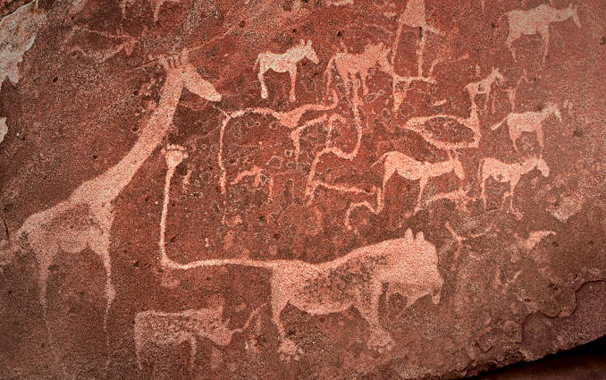 Graffiti di Twyfelfontein — Arte e Storia, Alisei Blog