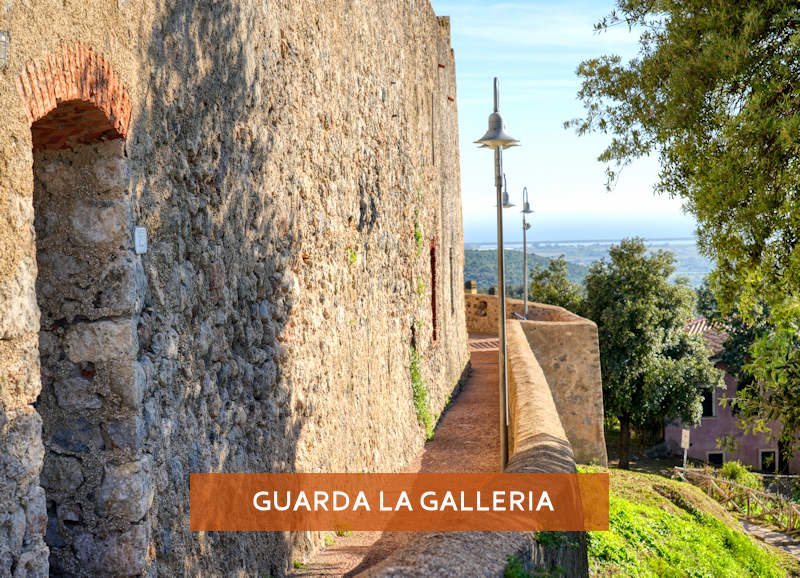 Avvio galleria fotografica camminamenti di ronda di capalbio